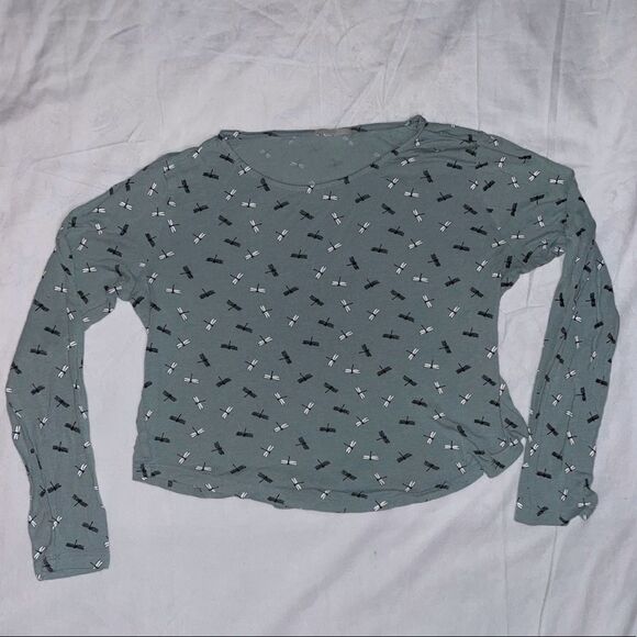 H&M Long Sleeve Crop Top Size Extra Small - Picture 3 of 4